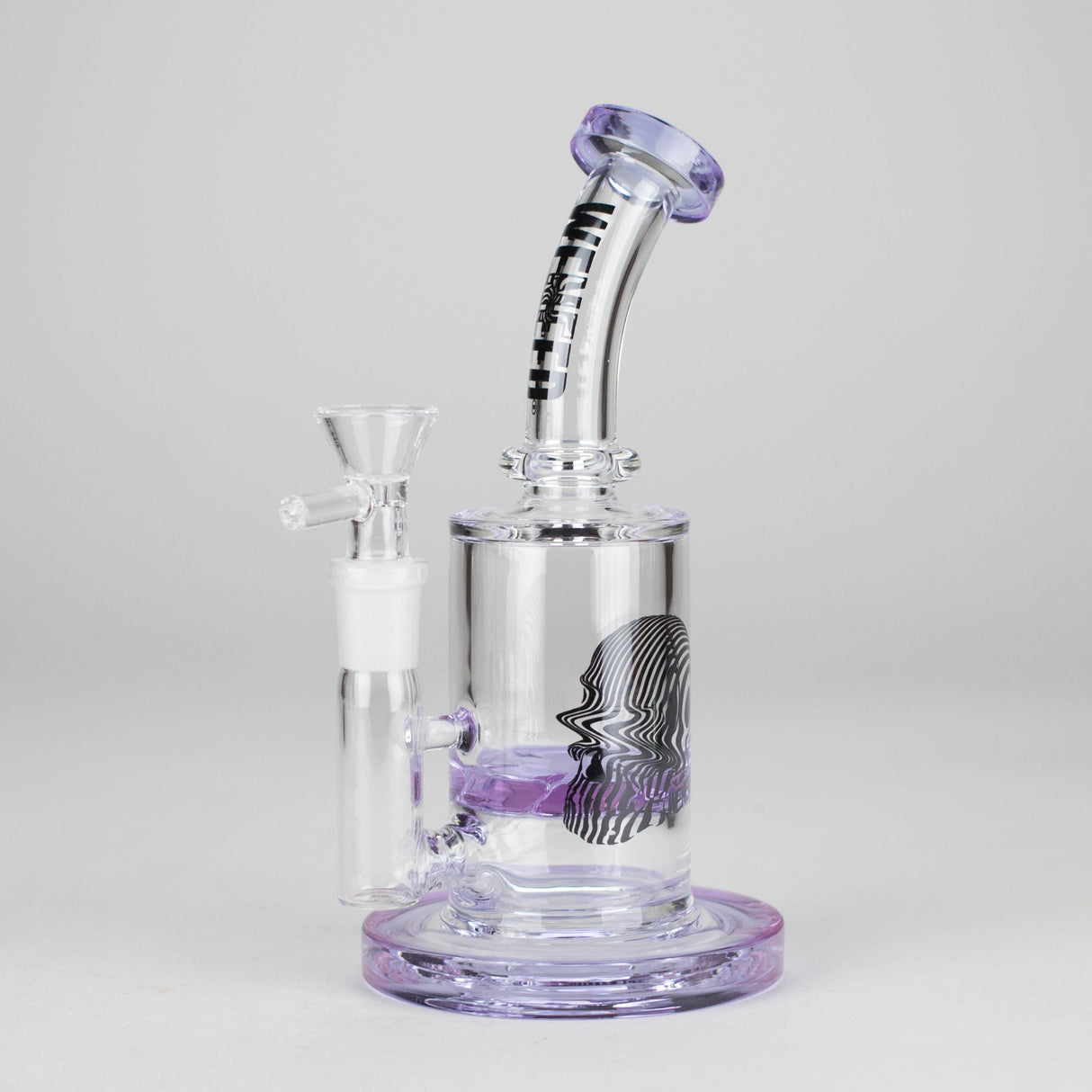 WENEED | 7" PureHit Glass Bong Glass Bong WENEED® Purple