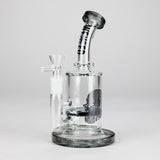 WENEED | 7" PureHit Glass Bong Glass Bong WENEED® Smoke Black