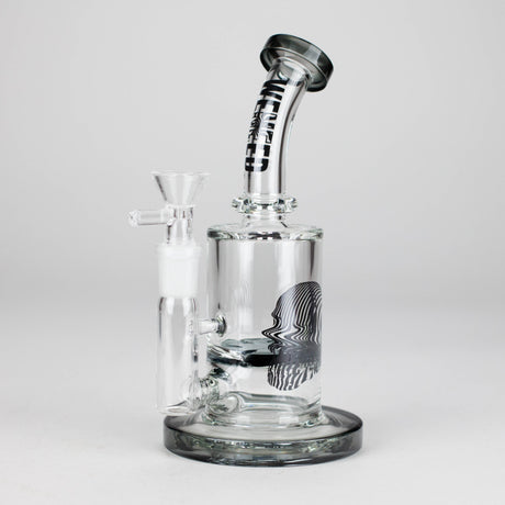 WENEED | 7" PureHit Glass Bong Glass Bong WENEED® Smoke Black