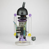 Cheech | 12″ AI Bubble Bot Deluxe bong – CHE‑30x Glass Bong Smoking Cat Distribution