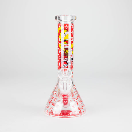 7.5" Glow-in-the-Dark Cartoon Beaker Bong – [PIP879] Glass Bong NIBO Distribution Design F
