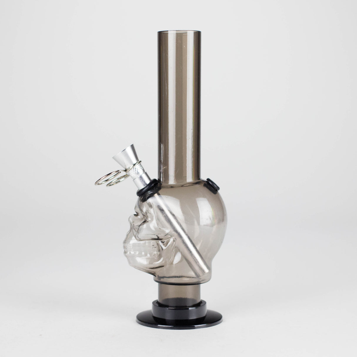 Acrylic 8" Skull Shape Water Pipe – [PIP2847] Resin · Silicone · Plastic Bong NIBO Distribution
