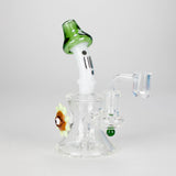 Infyniti | 6.5" Mushroom Banger Rig [GP1940] Glass Rig ONE Green