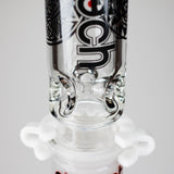 Cheech Glass | 23" Vector Pattern Beaker-in-Beaker Build-a-Bong – CHE-152 Glass Bong Smoking Cat Distribution