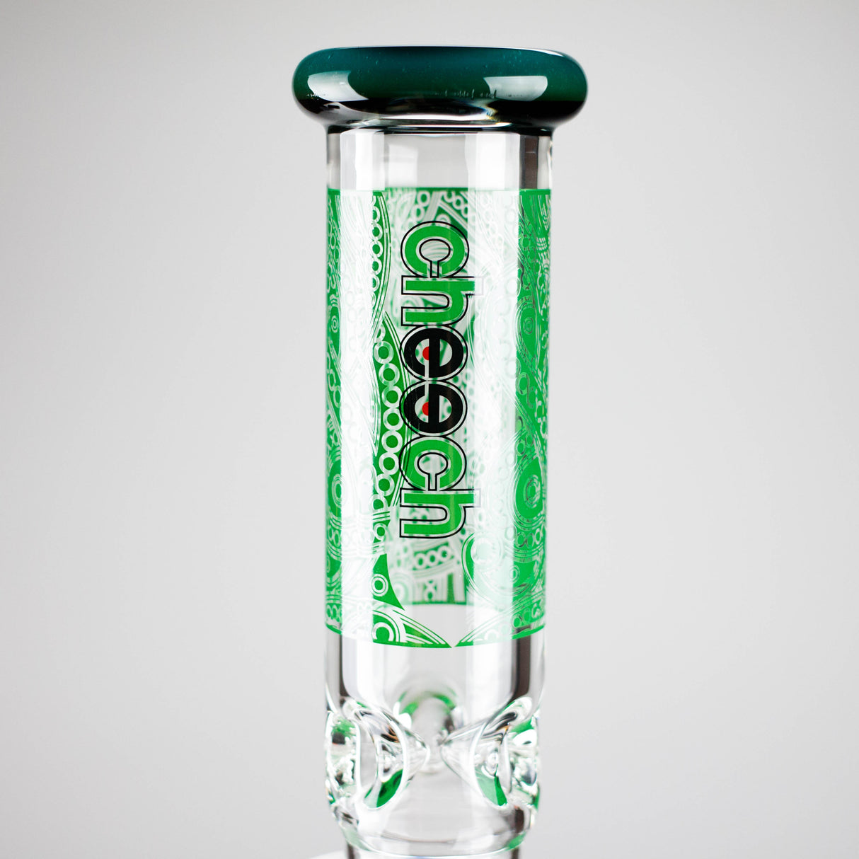 Cheech Glass | 23" Hive Pattern Beaker-in-Beaker Build-a-Bong – CHE-149 Glass Bong Smoking Cat Distribution