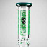 Cheech Glass | 23" Hive Pattern Beaker-in-Beaker Build-a-Bong – CHE-149 Glass Bong Smoking Cat Distribution