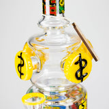 Cheech Glass | 13" Casino Money Waterpipe – CHE-369 Glass Bong Smoking Cat Distribution