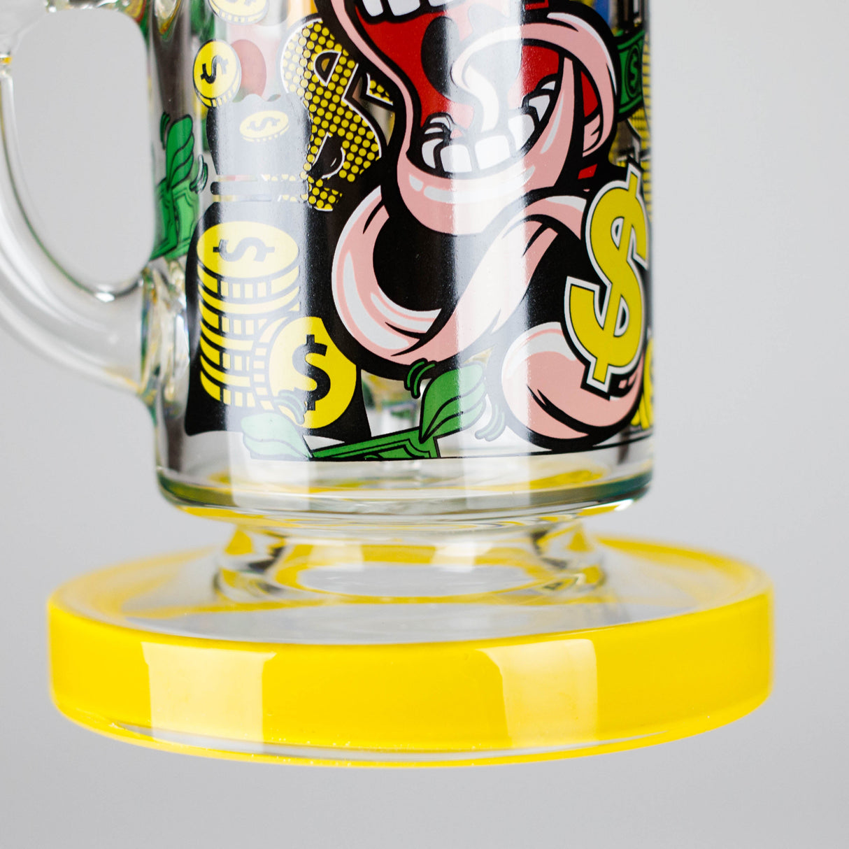 Cheech Glass | 13" Casino Money Waterpipe – CHE-369 Glass Bong Smoking Cat Distribution