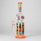 Cheech Glass | 13" Are You Feeling Lucky Waterpipe – CHE-370 Glass Bong Smoking Cat Distribution