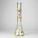 Cheech Glass | 16" Hi Bear Beaker Waterpipe – CH-297 Glass Bong Smoking Cat Distribution