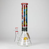 Cheech Glass | 15" Bet It All on Roulette Waterpipe – CHE-375 Glass Bong Smoking Cat Distribution