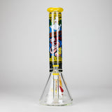 Cheech Glass | 15" Time to Cash Out Stemless Waterpipe – CHE-376 Glass Bong Smoking Cat Distribution