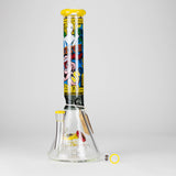 Cheech Glass | 15" Time to Cash Out Stemless Waterpipe – CHE-376 Glass Bong Smoking Cat Distribution