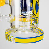 Cheech Glass | 12" Bandito Mask Tube Bong – CHE-359 Glass Bong Smoking Cat Distribution