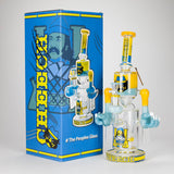 Cheech Glass | 13.5" Masked Toker Tube Bong – CHE-364 Glass Bong Smoking Cat Distribution