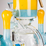 Cheech Glass | 13.5" Masked Toker Tube Bong – CHE-364 Glass Bong Smoking Cat Distribution