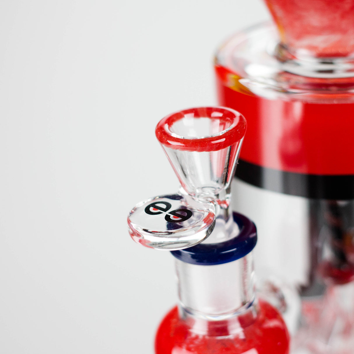 Cheech Glass | 12" Classic High Time Tube Bong – CHE-358 Glass Bong Smoking Cat Distribution