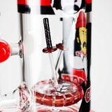 Cheech Glass | 12" Classic High Time Tube Bong – CHE-358 Glass Bong Smoking Cat Distribution