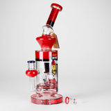 Cheech Glass | 12" Classic High Time Tube Bong – CHE-358 Glass Bong Smoking Cat Distribution