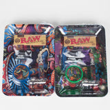 5-in-1 Magic Mushroom Metal Pipe Smoke Set – Grinder, Tray, Rolling Paper & More Bundle 777 Smoke