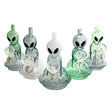 5" Alien Design Glass Bong – Compact & Stemless Glass Bong Fortune