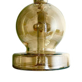 Fortune | 6-3/4" Ball Shape Electroplate Glass Bong – Compact & Stemless Glass Bong Fortune