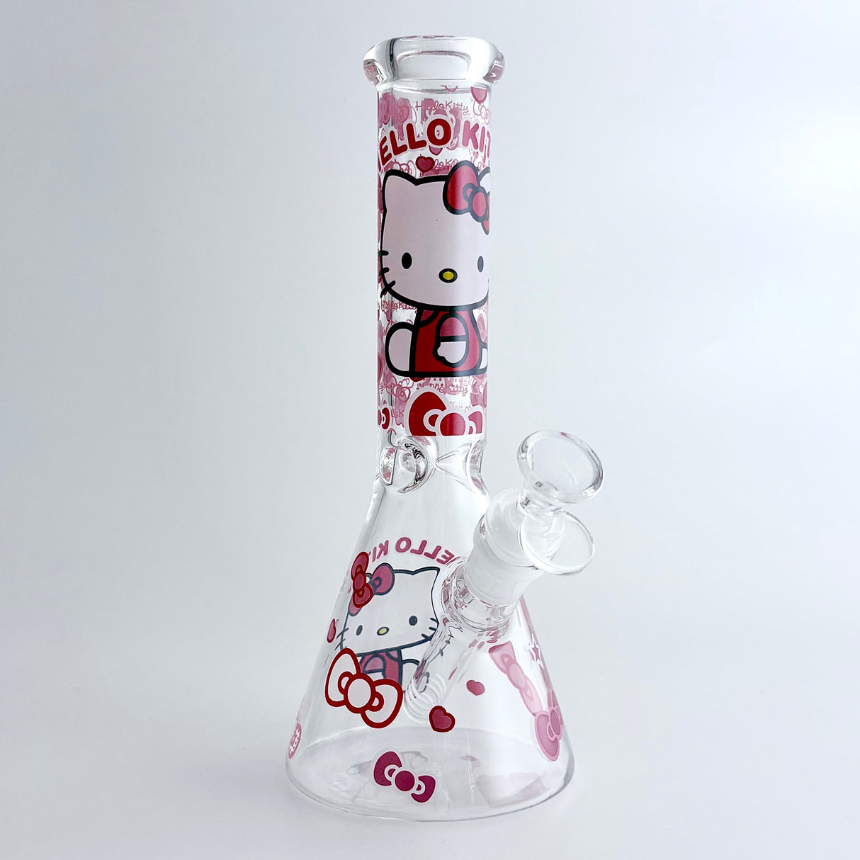 10" 5mm HK Design Glass Beaker Bong Glass Bong Super Supplys Inc Design C