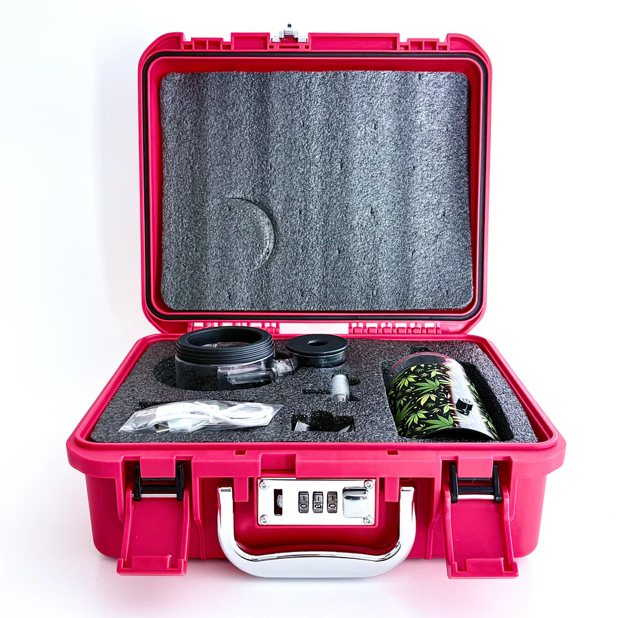 Electric Lamp Bong Set-Leaf Bundle Super Supplys Inc