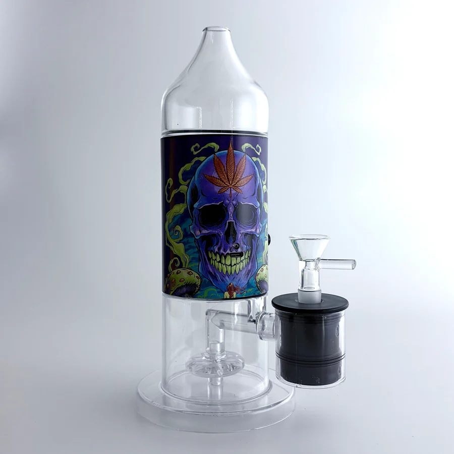 Electric Lamp Bong Set-Skull Bundle Super Supplys Inc