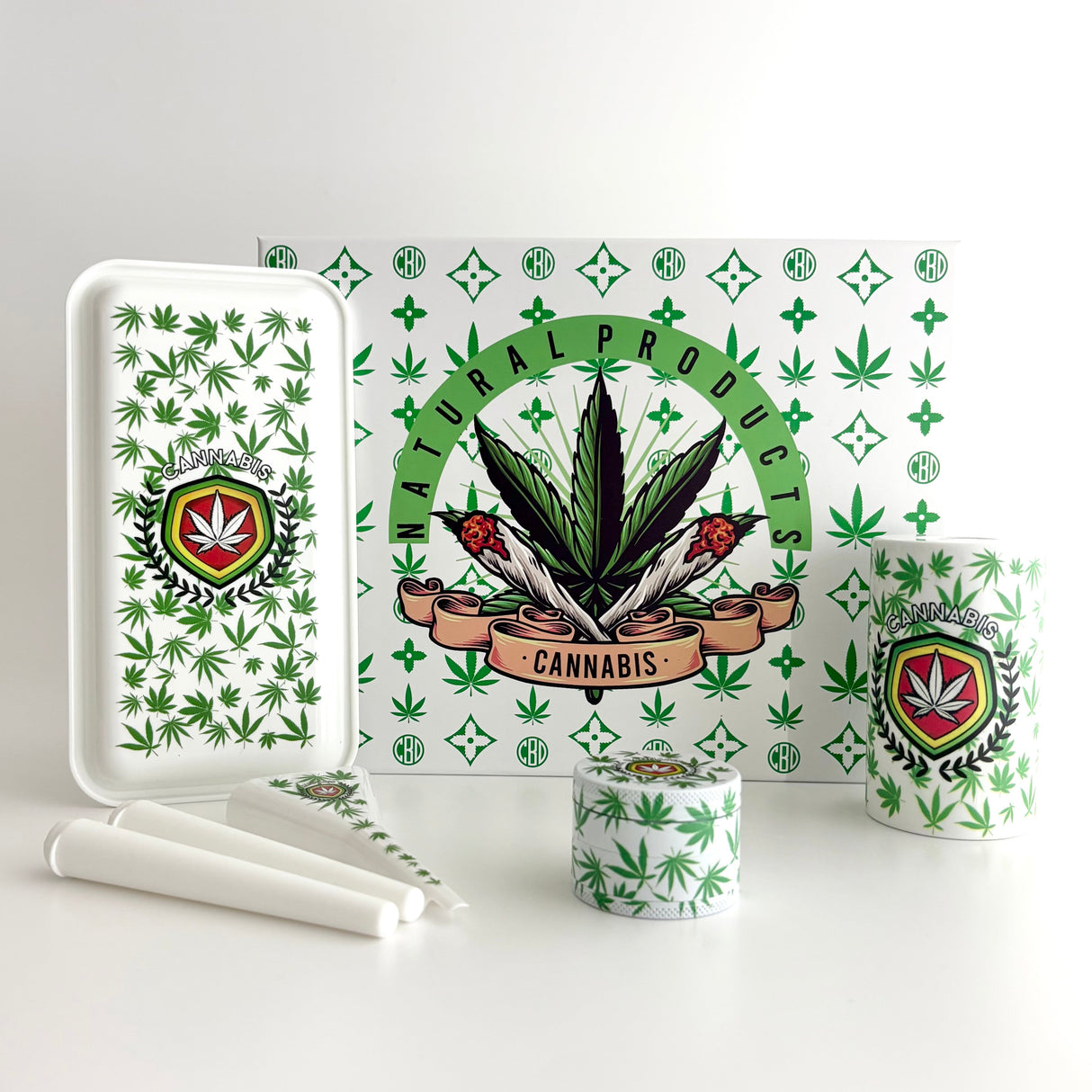 Smoking Leaf Accessory Gift Set Bundle Super Supplys Inc