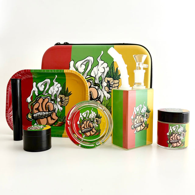 Juicy Box Reggae Smoking Set [Juicy Box Set-13] Bundle Super Supplys Inc