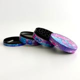 Psychedelic Mushroom Grinder 63*44mm 4 Parts-6CT Display Pack Super Supplys Inc