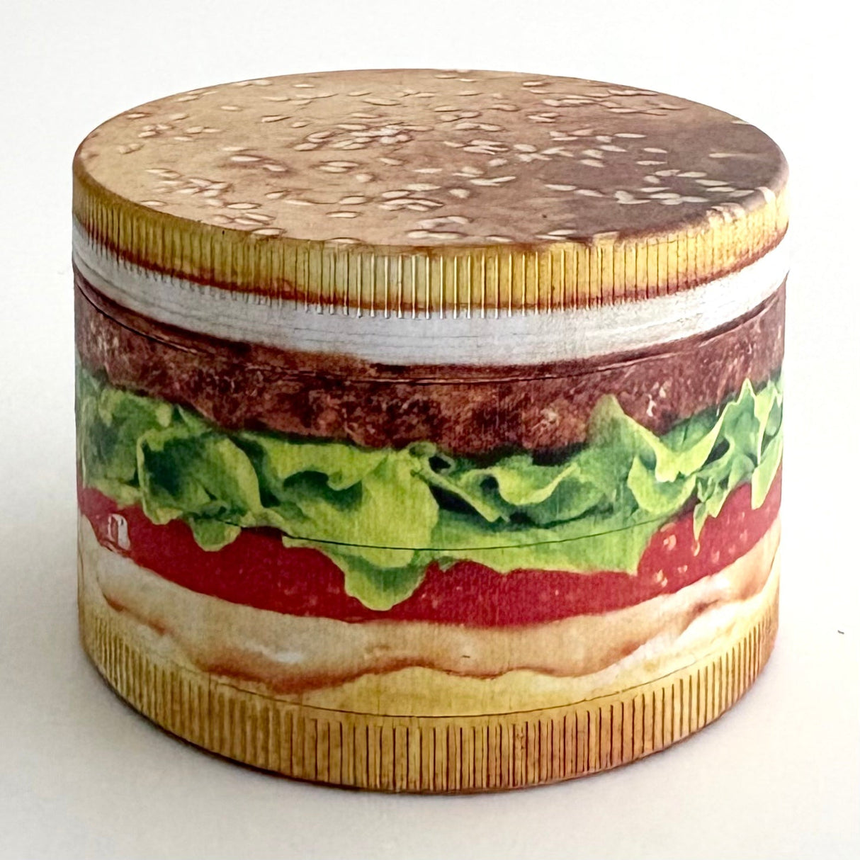 Food Design Grinder 63*44mm 4 Parts-6CT Display Pack Super Supplys Inc