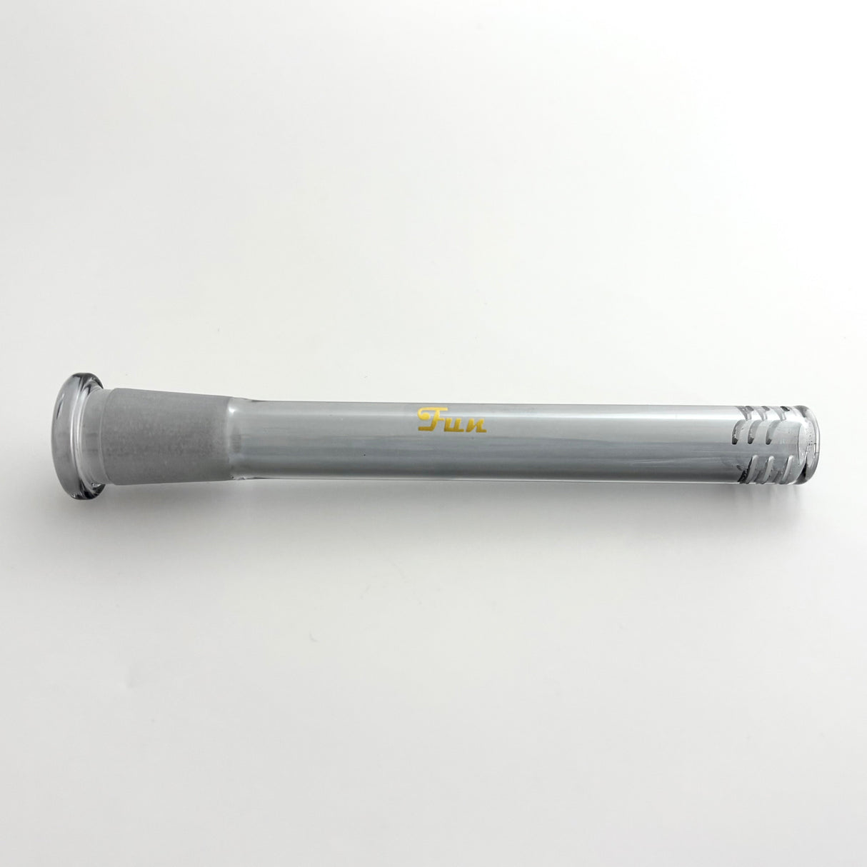 Fortune | Electroplate 5-1/2" Downstem With Gold Logo Downstem · Bowlstem Fortune
