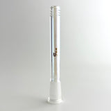 Fortune | Electroplate 5-1/2" Downstem With Gold Logo Downstem · Bowlstem Fortune Frosted Rainbow (E)