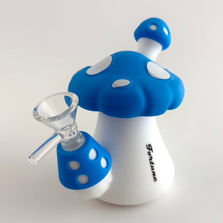 Fortune | 5" Mushroom Silicone Bong Resin · Silicone · Plastic Bong Fortune