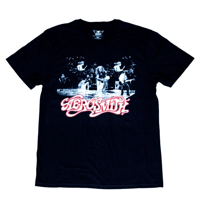 Aerosmith | “Graffiti Lpgo” Short Sleeve Unisex T-Shirt – Officially Licensed Rock Band Tee Short Sleeve Philcos