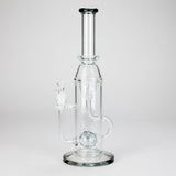 14″ Beaker Base Glass Bong [C1540] Glass Bong Canadian Distributor Charcoal Black