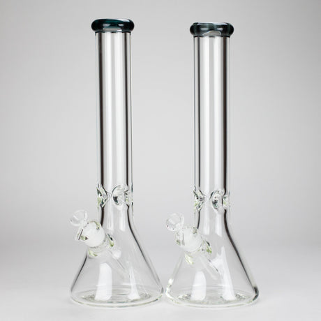 16 inch 9mm Beaker base glass bong [C4112-B+CC268] Glass Bong Canadian Distributor