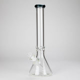 16 inch 9mm Beaker base glass bong [C4112-B+CC268] Glass Bong Canadian Distributor Teal