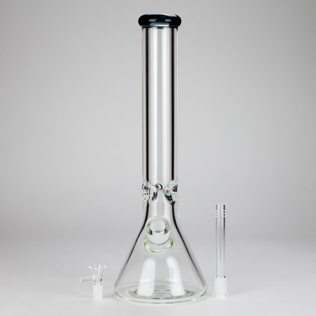 16 inch 9mm Beaker base glass bong [C4112-B+CC268] Glass Bong Canadian Distributor