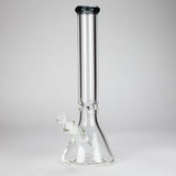 16 inch 9mm Beaker base glass bong [C4112-B+CC268] Glass Bong Canadian Distributor Charcoal Black