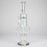 16″ Octopus Recycler Glass Bong – 5MM Thick (C1578) Glass Bong Canadian Distributor Black