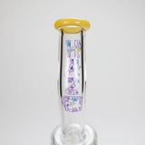 Haze | 9″ 420 Trip Glass Bong – Jade Yellow (Mini-B) Glass Bong Canadian Distributor