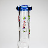 Haze | 9″ Smoking Zig-Zag Glass Bong – Blue (Mini-T) Glass Bong Canadian Distributor