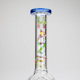 Haze 7″ Aliens Trip Glass Bubbler – Light Blue (Mini-C) Glass Bong Canadian Distributor