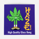 Haze | 8.5″ Colorful Chill Rig – Jade Blue (Mini-K) Glass Bong Canadian Distributor