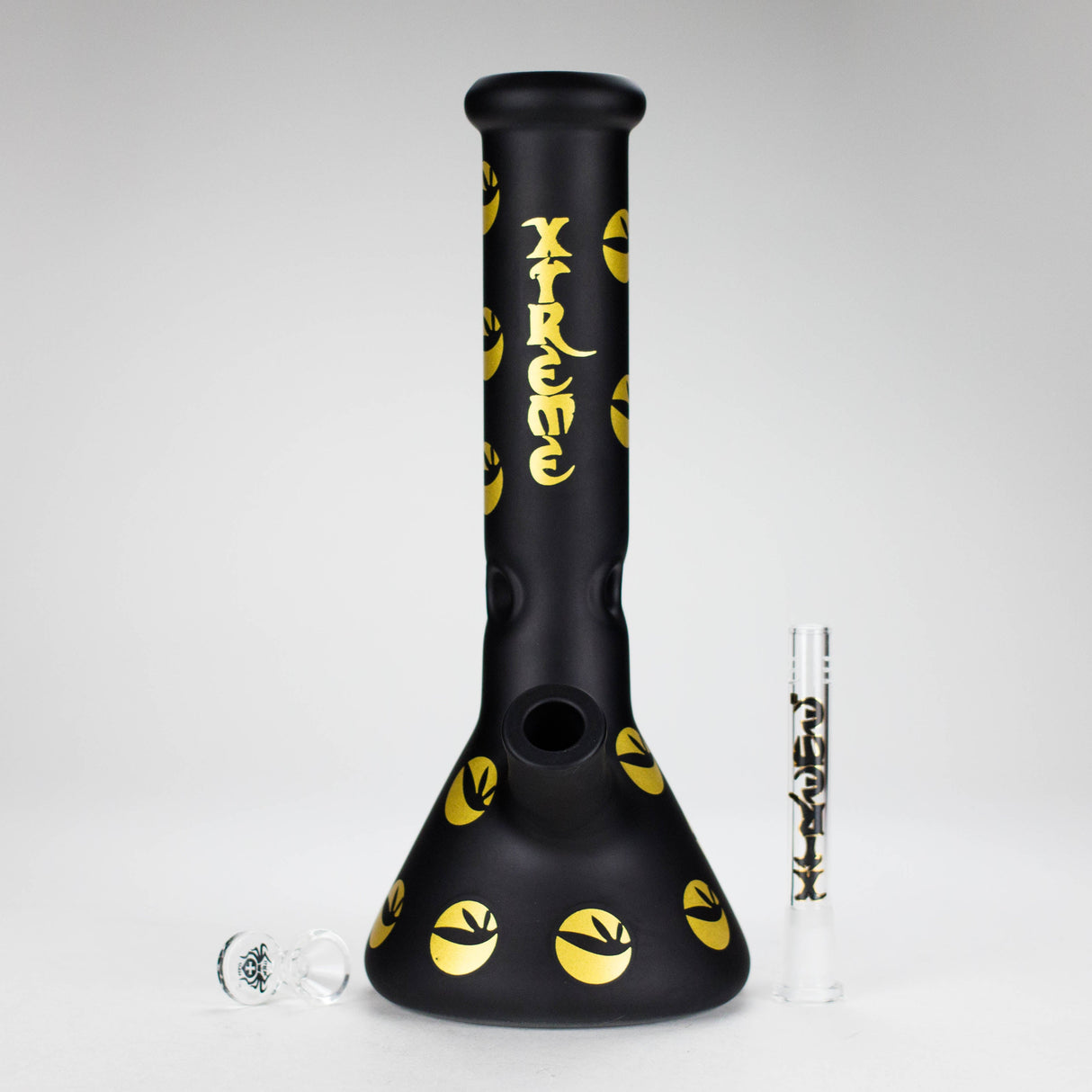 Xtreme | 13″ 7mm Full Color Painting Beaker Bong – (XTR-1008) Glass Bong Canadian Distributor