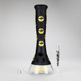 Xtreme | 13″ 7mm Vase Shape Beaker Bong with Window – (XTR-1009) Glass Bong Canadian Distributor