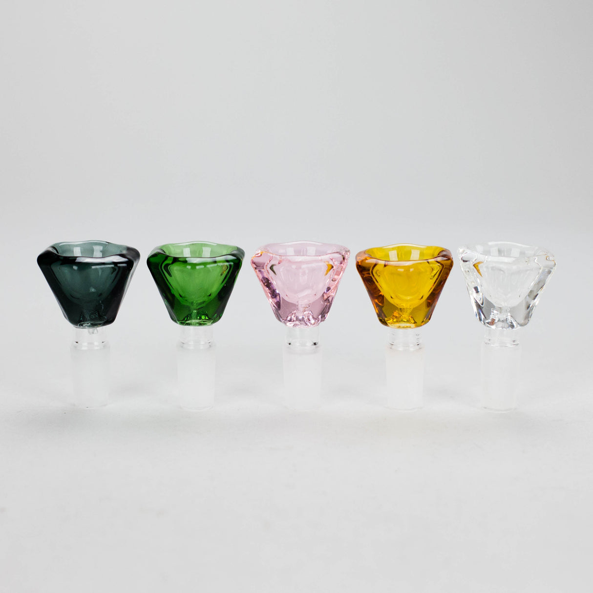 Colorful Crystal Diamond Glass Bowl – 14mm (BL-CC301) Bowl · Banger · Oil Burner Canadian Distributor